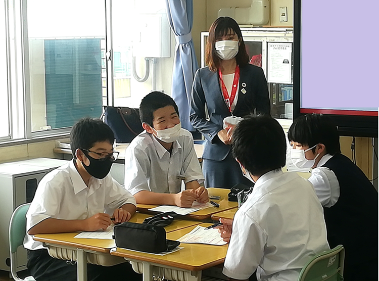 出張授業・受入授業わたしのライフデザイン~みらいとつなぐ~