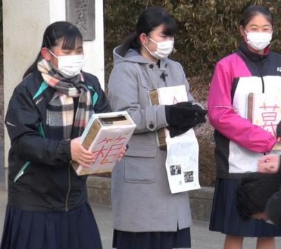 【氷点下の中の温かさ　～街頭募金での一幕】