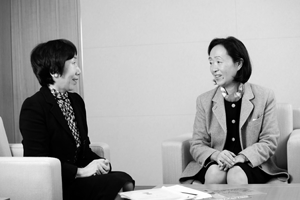 西水美恵子さんと高橋陽子