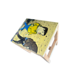 砂浜を歩いているところ